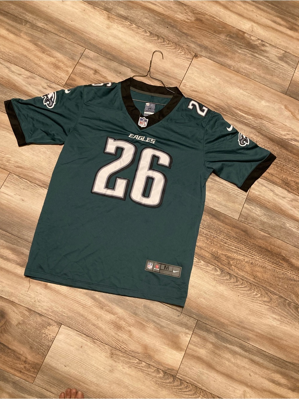 Nike Philadelphia Eagles #26 Green Men's Football Jersey